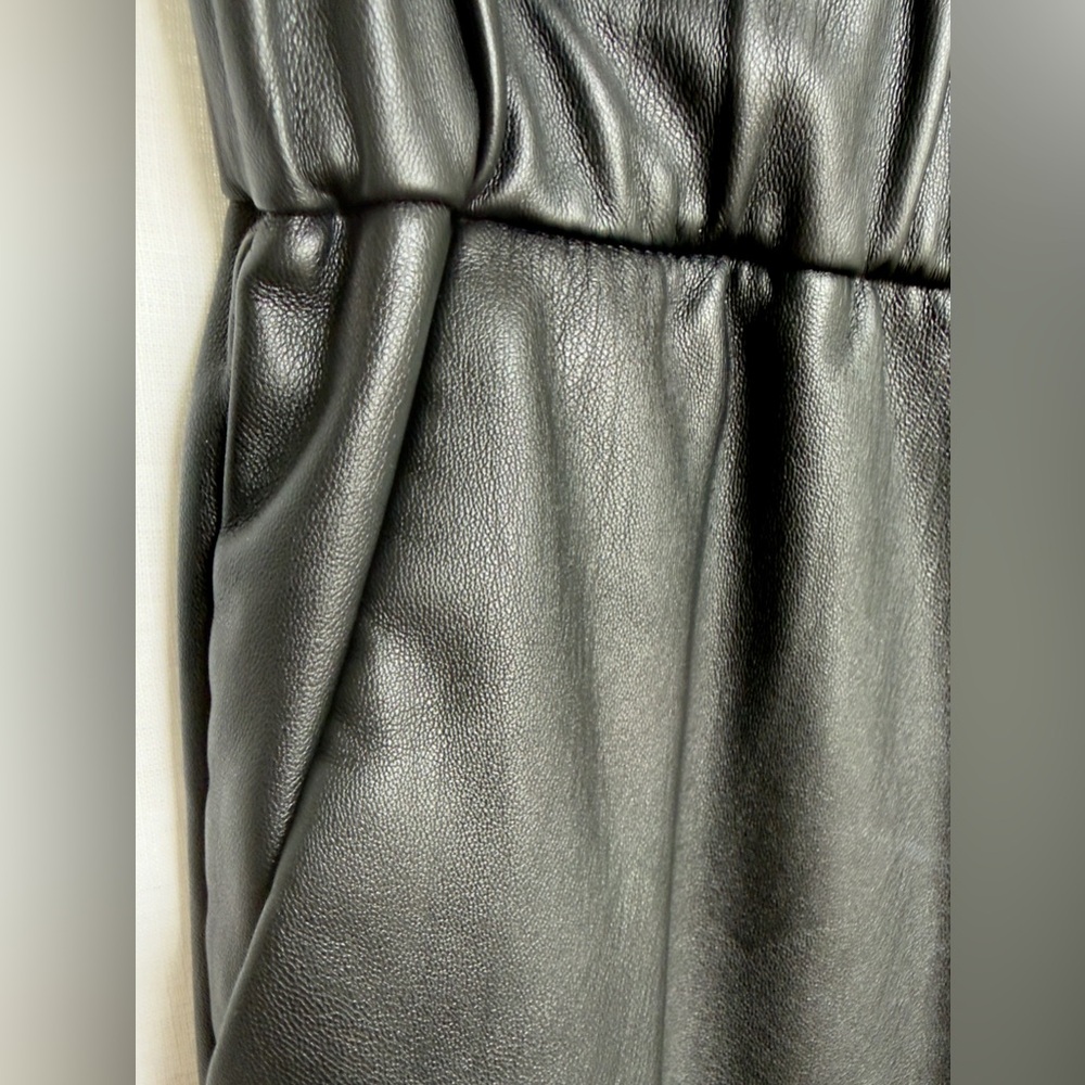 A New Day Brand Stretchy Faux Leather Pants/Leggings, Size Small - Picture 3 of 5